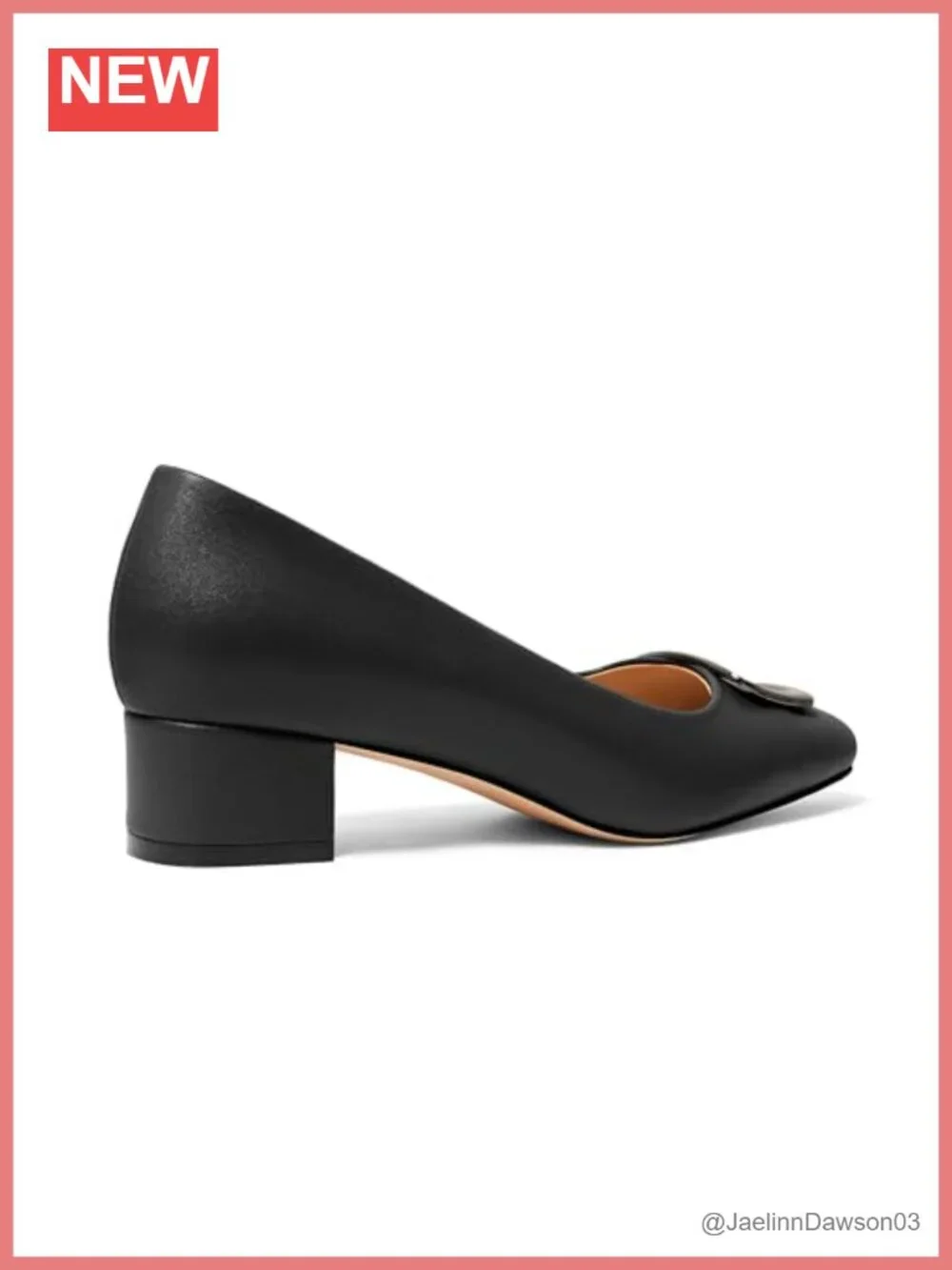 Women's Square Toe Block Heel Pumps Low Chunky Heels Slip On Comfortable Work